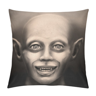Personality  Vintage Vampire Face Pillow Covers