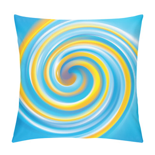 Personality  Vector Background. Mix Of National Ukrainian Colors Pillow Covers