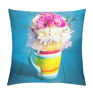 Personality  Still Life Beautiful Bunch Flowers  Pillow Covers