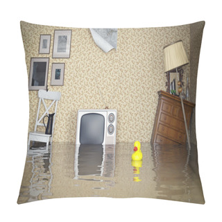 Personality  Flooded Interior  Pillow Covers