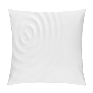 Personality  Abstract White Liquid Or White Cream Surface, Soft Background Texture Pillow Covers