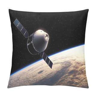Personality  Spaceship In Space Pillow Covers