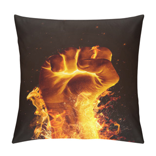 Personality  Fire Fist Pillow Covers