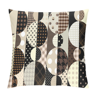 Personality  Brown Geometric Pillow Covers