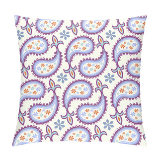 Personality  Seamless Paisley Pattern Pillow Covers