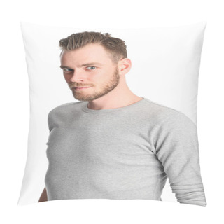 Personality  Young Man Closeup Pillow Covers