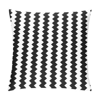 Personality  Edgy Repeatable Zig-zag Pattern.  Pillow Covers