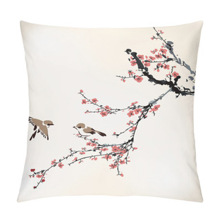 Personality  Ink Winter Sweet Pillow Covers