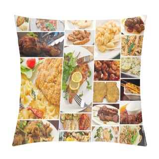 Personality  Chicken Collage Pillow Covers