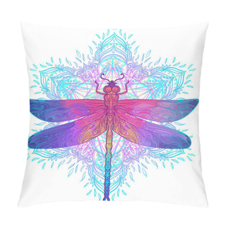 Personality  Round Mandala Pattern Pillow Covers