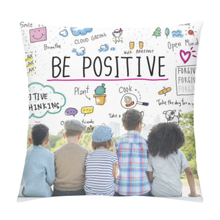 Personality  Kids Laughing And Have Fun Pillow Covers