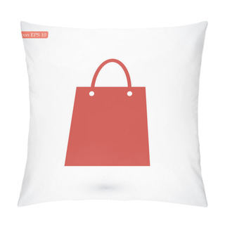 Personality  Bag Flat Icon Pillow Covers