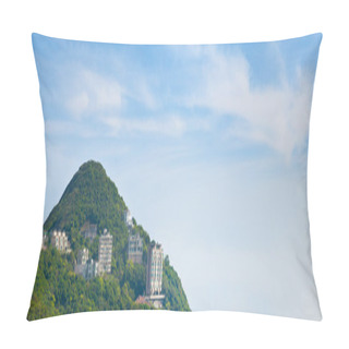 Personality  Panoramas Of HongKong Peak Pillow Covers