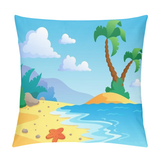 Personality  Beach Theme Scenery 1 Pillow Covers