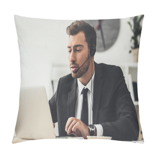 Personality  Call Center Worker Pillow Covers