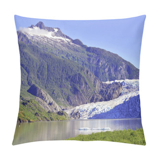 Personality  Mendenhall Glacier, Tongass National Forest, Alaska Pillow Covers