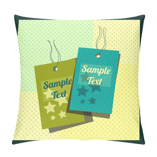 Personality  Vector Labels Set,  Vector Illustration  Pillow Covers
