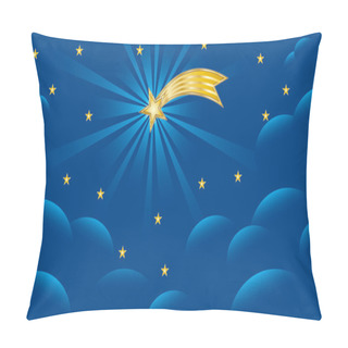Personality  Star Of Bethlehem - Christmas Background Pillow Covers