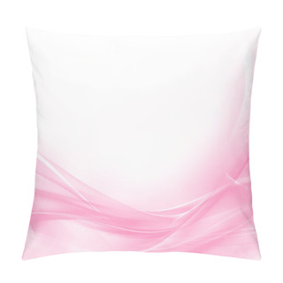 Personality  Abstract Pastel Pink And White Background Pillow Covers