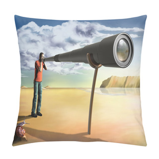 Personality  Surreal Photographer Pillow Covers