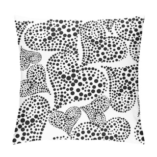 Personality  Cute Valentine's Seamless Pattern With Hearts Pillow Covers