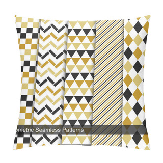 Personality  Collection Of Geometric Seamless Patterns  Pillow Covers