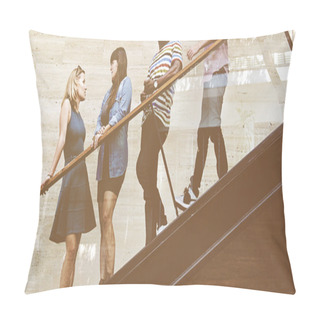 Personality  Team Togetherness Concept Pillow Covers