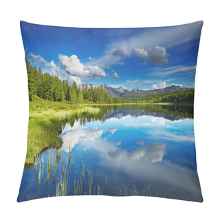 Personality  Mountain Lake Pillow Covers