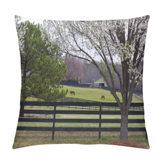 Personality  Horse Farm Pillow Covers