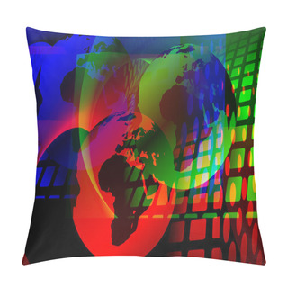 Personality  Technological Backdrop Pillow Covers