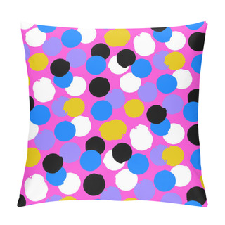Personality  Ditsy Vector Polka Dot Pattern Pillow Covers