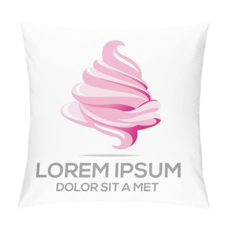 Personality Logo Ice Cream Sandwich Drink Lovely Lollipop Pink Kids Pillow Covers