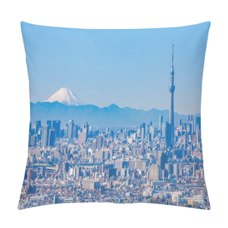 Personality  Tokyo city view pillow covers