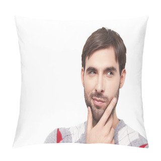Personality  Handsome Man Emotion Pillow Covers