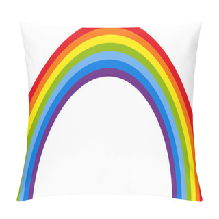 Personality  Vector Rainbow Background Pillow Covers
