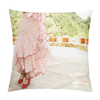 Personality  Woman Flamenco Dancing Pillow Covers