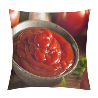 Personality  Organic Red Tomato Ketchup Pillow Covers