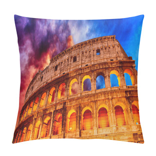 Personality  Colosseum, Rome, Italy Pillow Covers