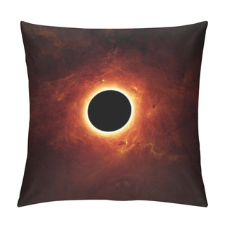 Personality  Full Eclipse, Black Hole Pillow Covers