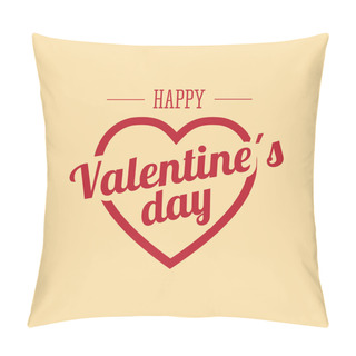 Personality  Happy Valentines Day Card Pillow Covers