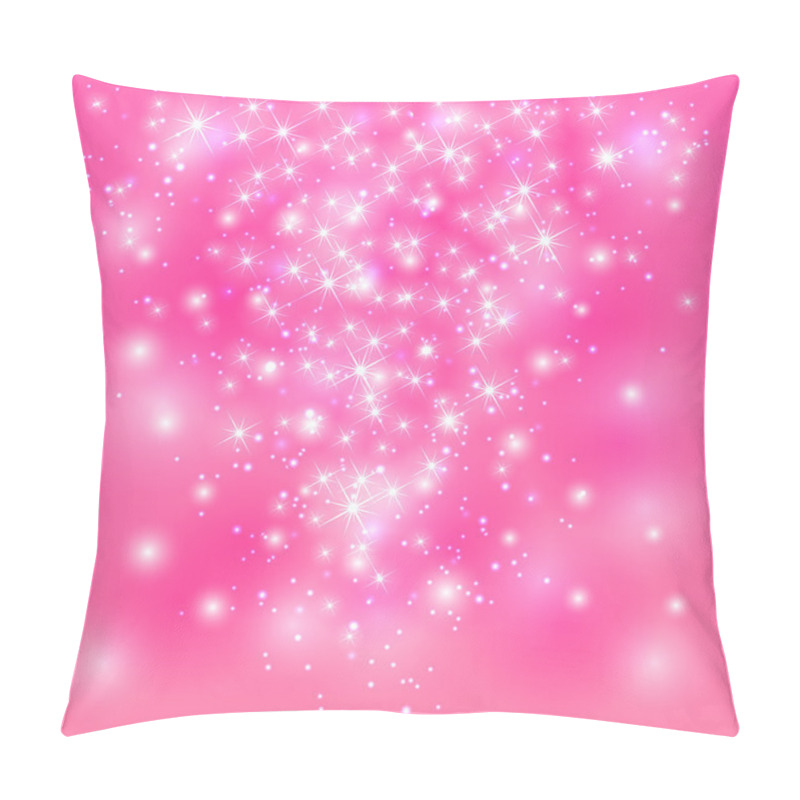 Personality  Pink shining background pillow covers