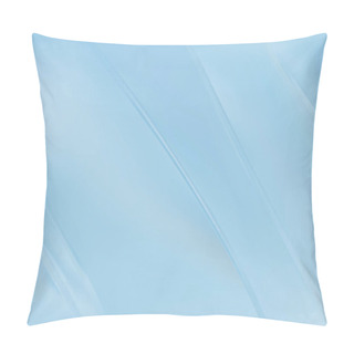 Personality  Abstract Blue Background Vector Illustration  Pillow Covers