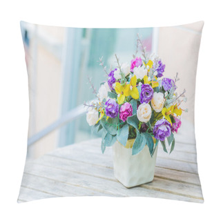Personality  Flower Bouquets Pillow Covers