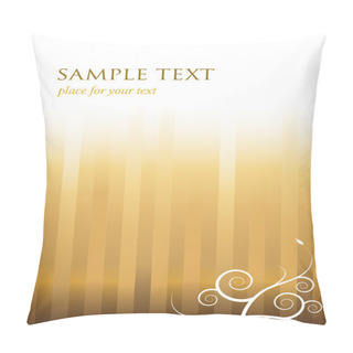 Personality Golden Decorative Background Pillow Covers