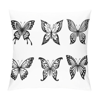 Personality  Beautiful Butterflies Pillow Covers