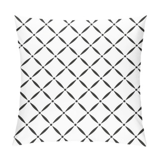 Personality  Seamless Black - White Geometric Pattern Pillow Covers