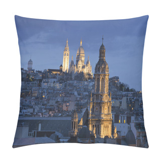 Personality  Sacre Coeur (Basilica Of Sacred Heart), Montmartre, Paris Pillow Covers