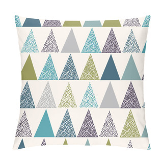 Personality  Triangles Dots Pattern Pillow Covers