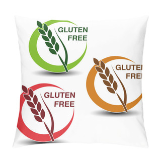 Personality  Gluten Free Symbols Pillow Covers