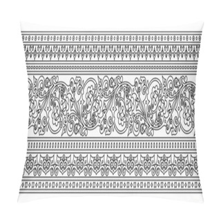Personality  Vector Ethnic Hand Drawn Ornamental Background Pillow Covers